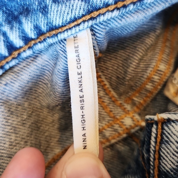 Rag & Bone Nina High Rise Ankle Cigarette Jeans - Picture 5 of 11